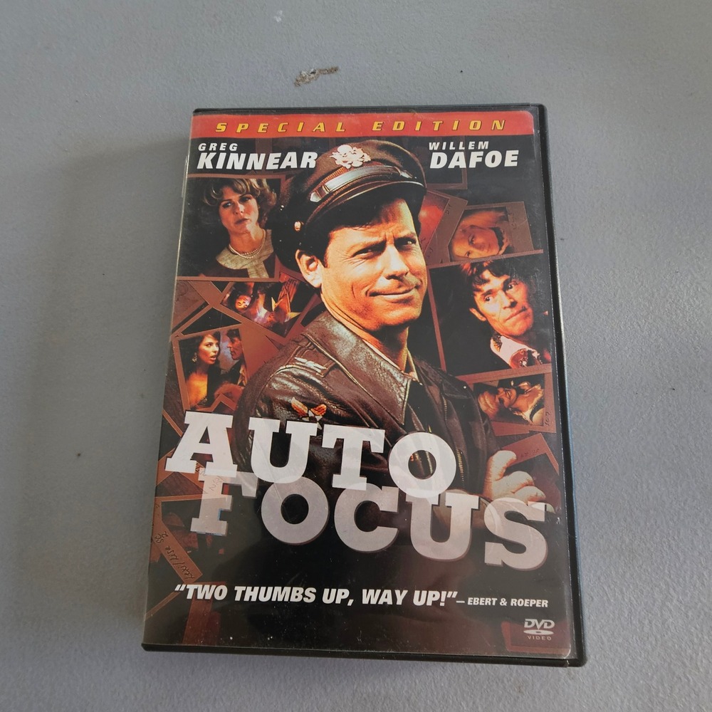 Auto Focus Special Edition DVD Greg Kinnear Willem Dafoe Paul Schrader Drama